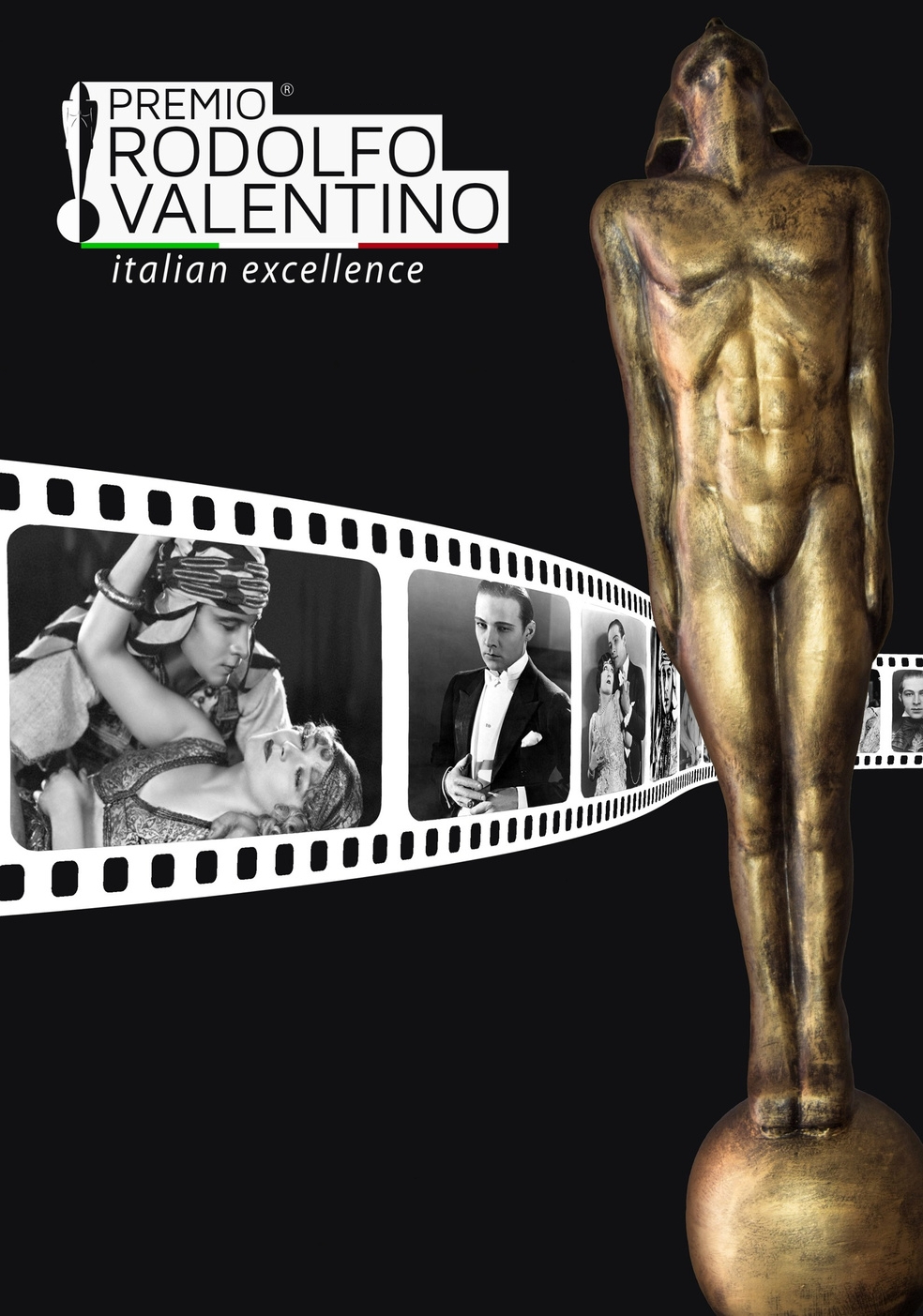 Locandina del Premio Rodolfo Valentino